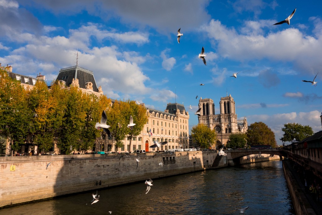 Фото Парижа осенью