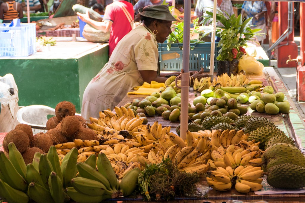 Фото рынка на Сейшелах