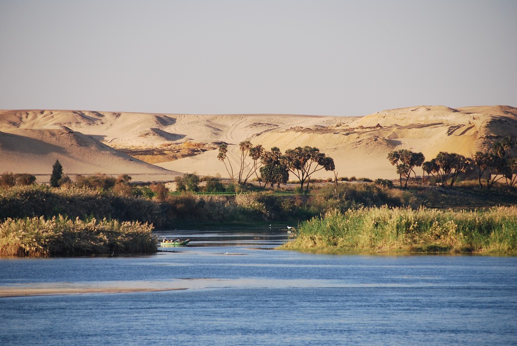 Фото реки Нил в Египте
