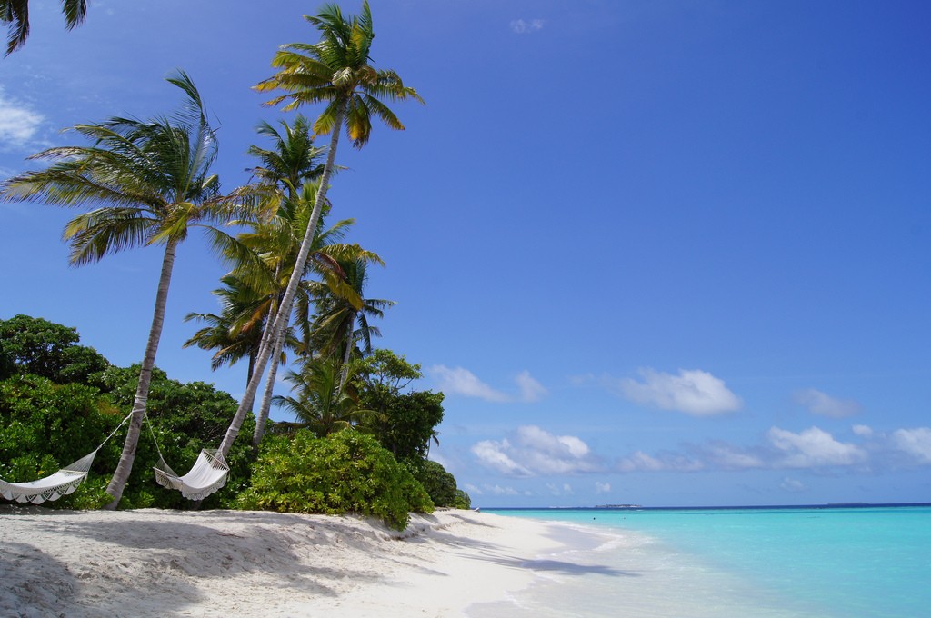 Фото пляжа на Мальдивах