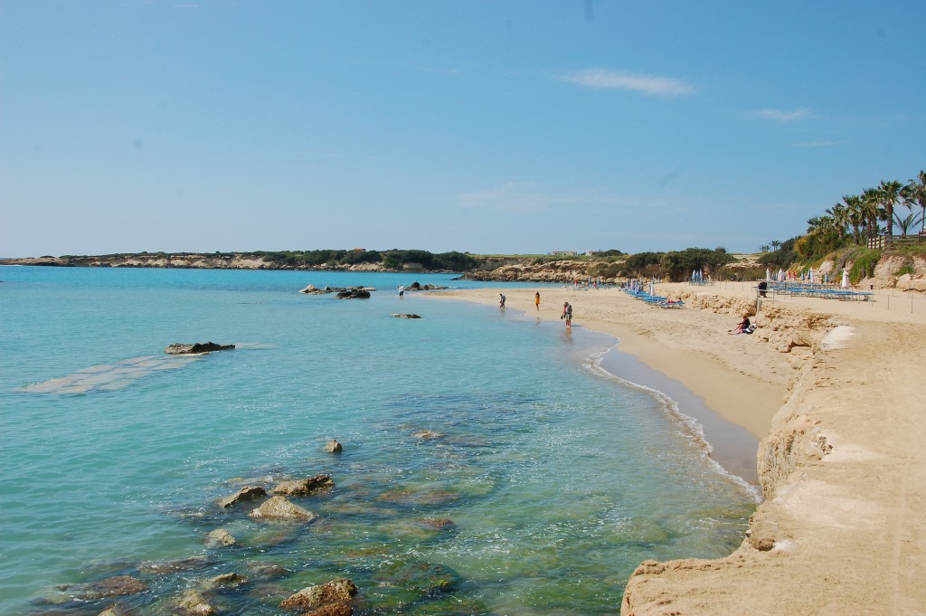 Фото пляжа на Кипре