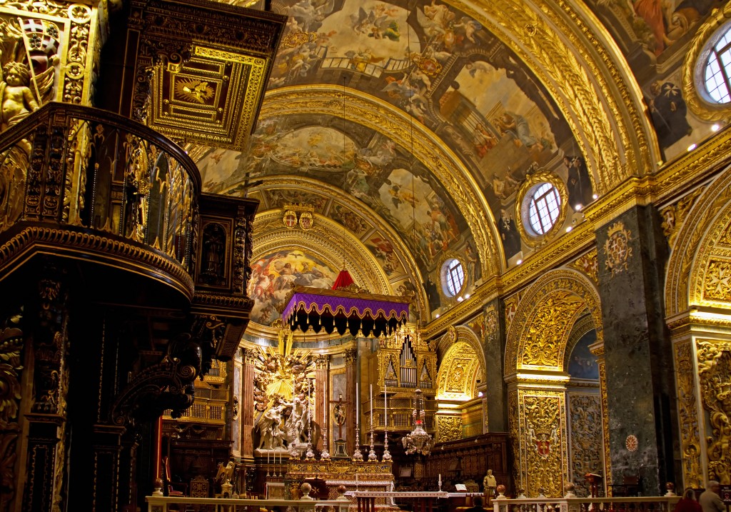 Фото католического храма на Мальте
