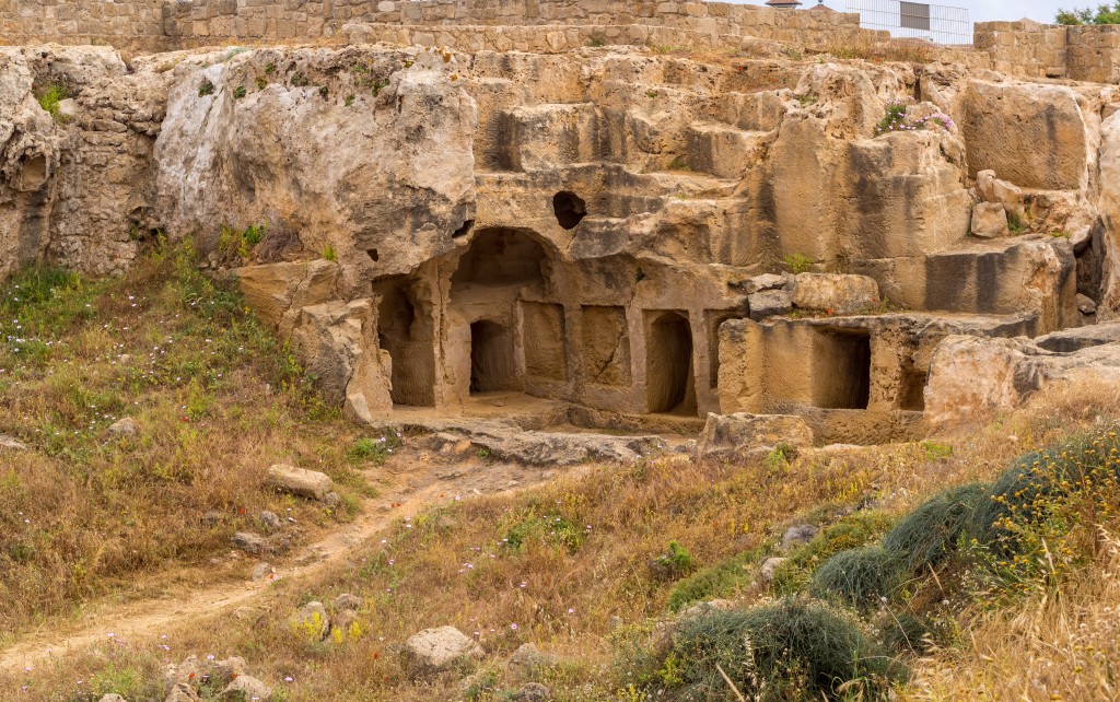 Фото Царских гробниц в Пафосе