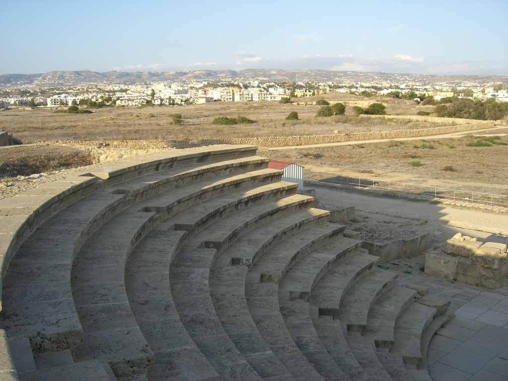 Фото амфитеатра Одеон в Пафосе