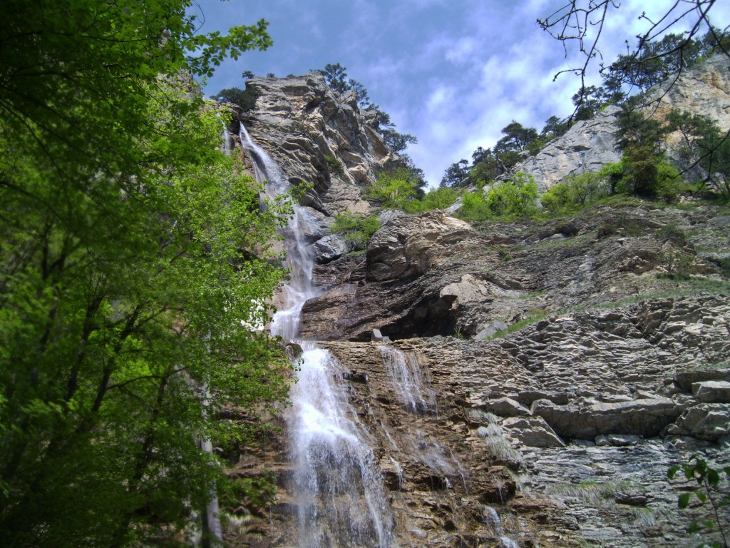 Фото водопада Учан-Су