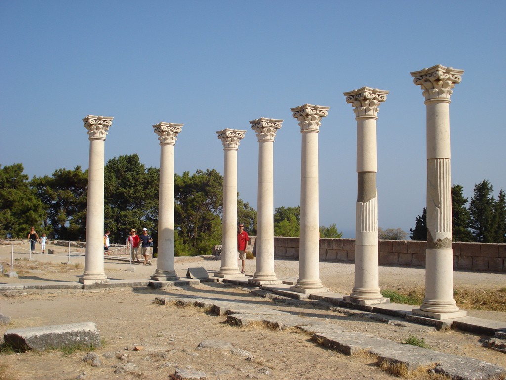 Фото руин храма Асклепион на острове Кос