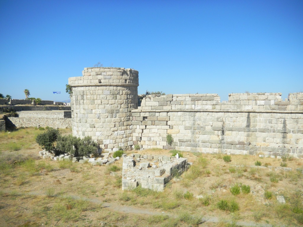 Фото замка рыцарей иоаннитов на острове Кос